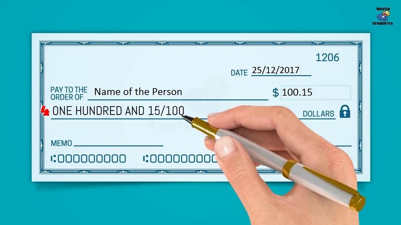 The Importance Of Properly Writing A Check And How To Do It
