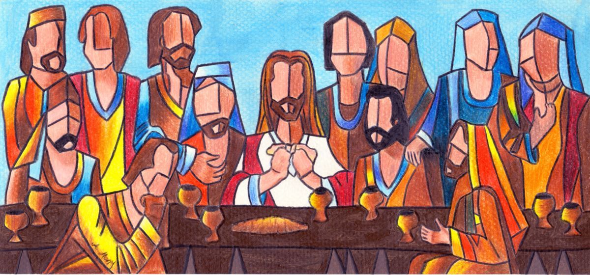 Unveiling The Symbolism In The Last Supper Painting: A Closer Look At The Mysterious Figure