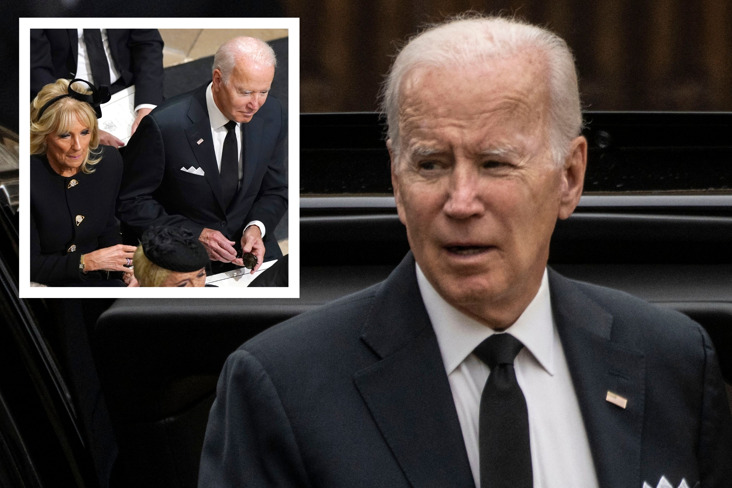Unmasking The Mystery: Who Is The Person Sitting Behind Joe Biden?