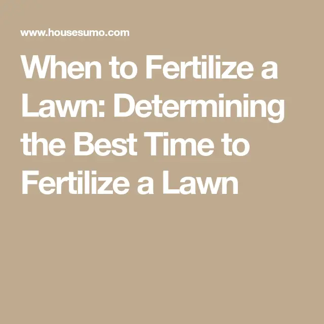 Achieving A Healthy Lawn: The Key To Success Is Knowing How Often To Fertilize